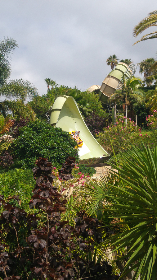 gravedad cero en siam park