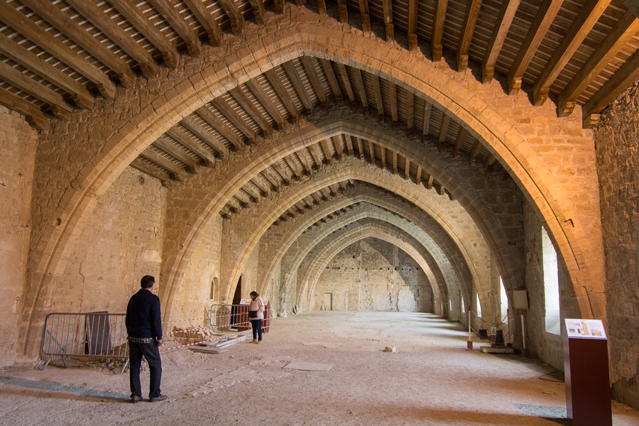 Habitaciones de la abadia de Lagrasse