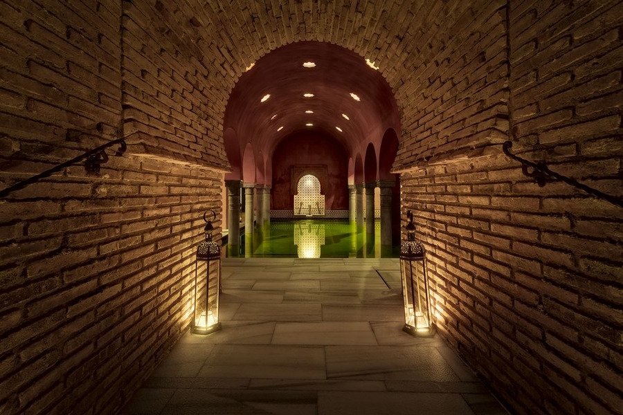 Hammam Al Andalus - Pasillos y zona de aguas Hammam Al Andalus - Pasillos y zona de aguas