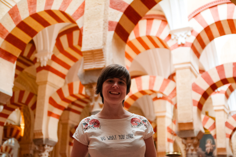 Henar en la mezquita de Cordoba