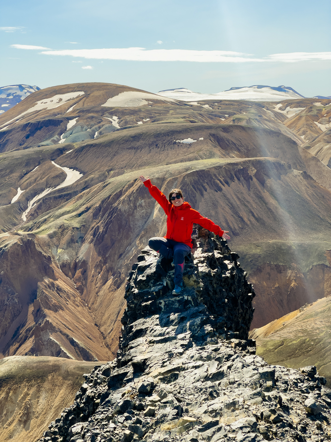 Landmannalaugar en Islandia en verano