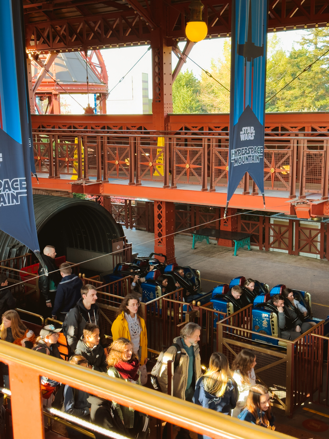 Hyperspace Mountain en Disneyland Paris