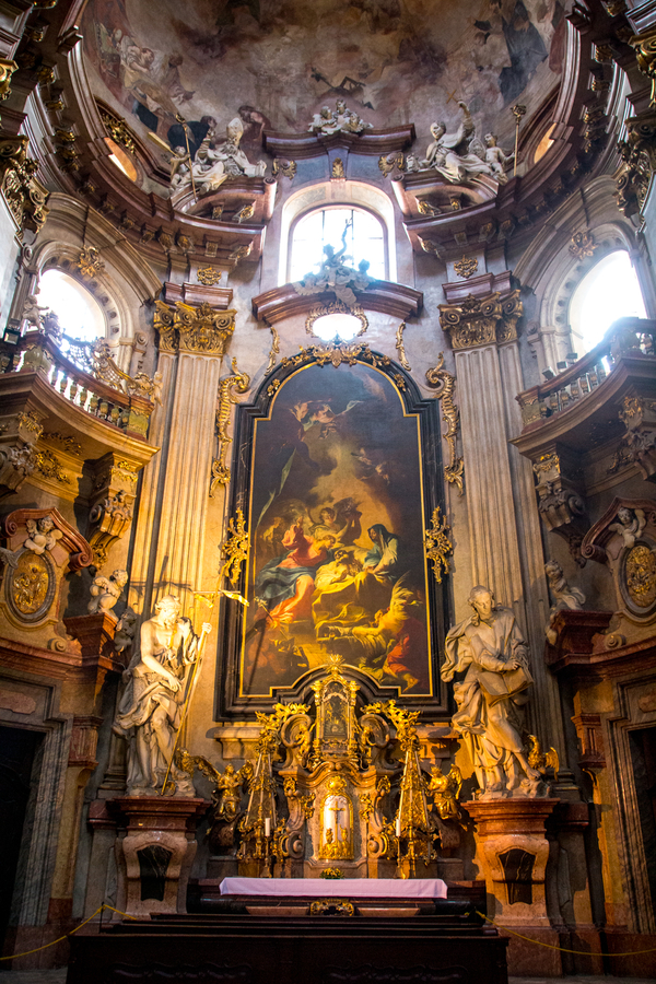 Iglesia de San Nicolas en Praga