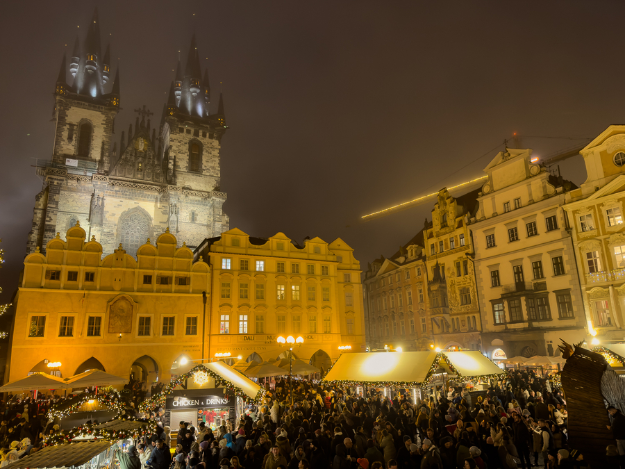 Iglesia de nuestra señora de Týn en la ruta por Praga en 5 días