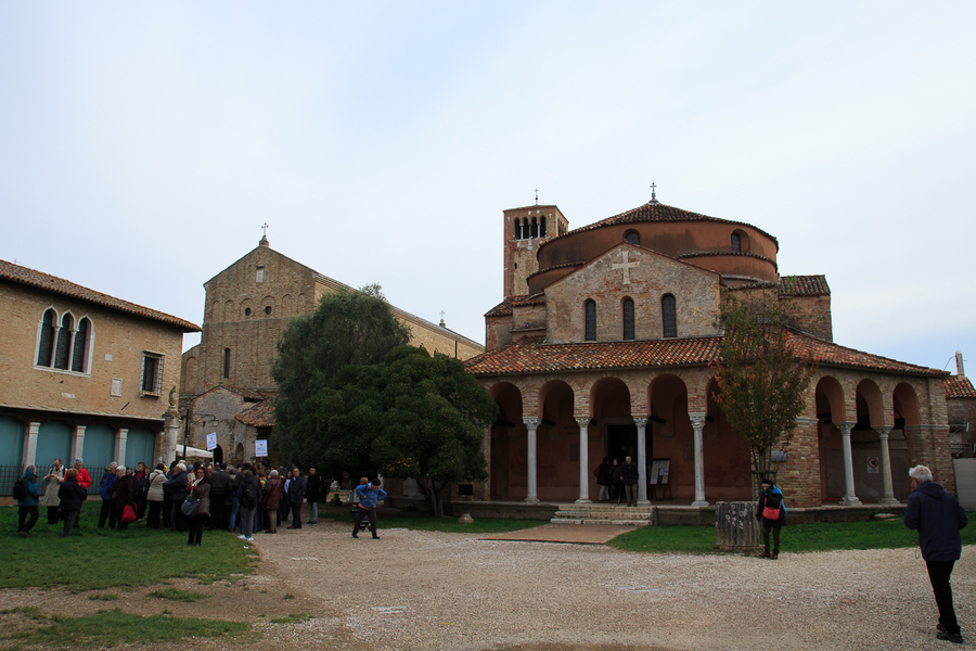 Iglesias en la isla de Torcello
