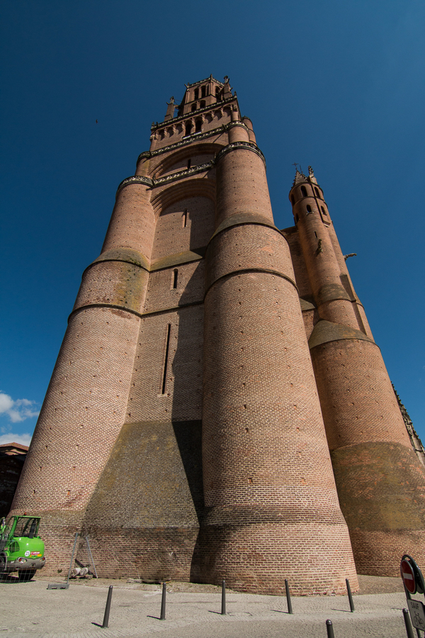 Inmensidad de la catedral de Albi