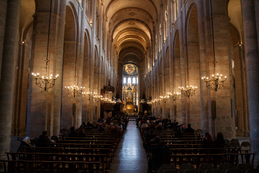 Interior de la catedral de Saint Etiene