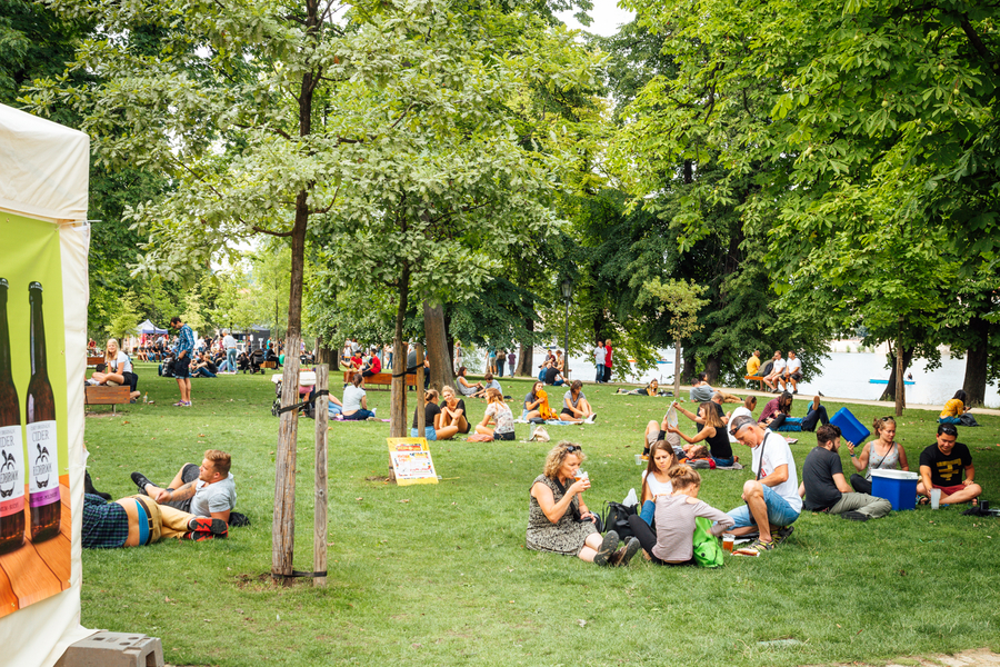 Isla Kampa en Praga