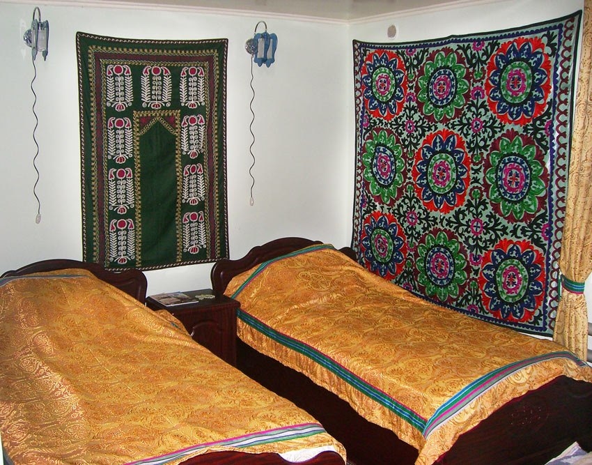 Habitacion en el Jahongir de Samarcanda
