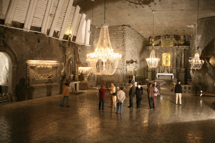 kopalnia soli wieliczka trasa turystyczna galeria strona glowna 13