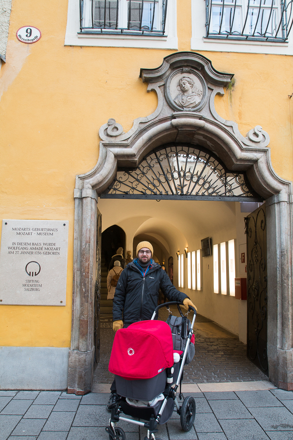 La casa donde nacio Mozart
