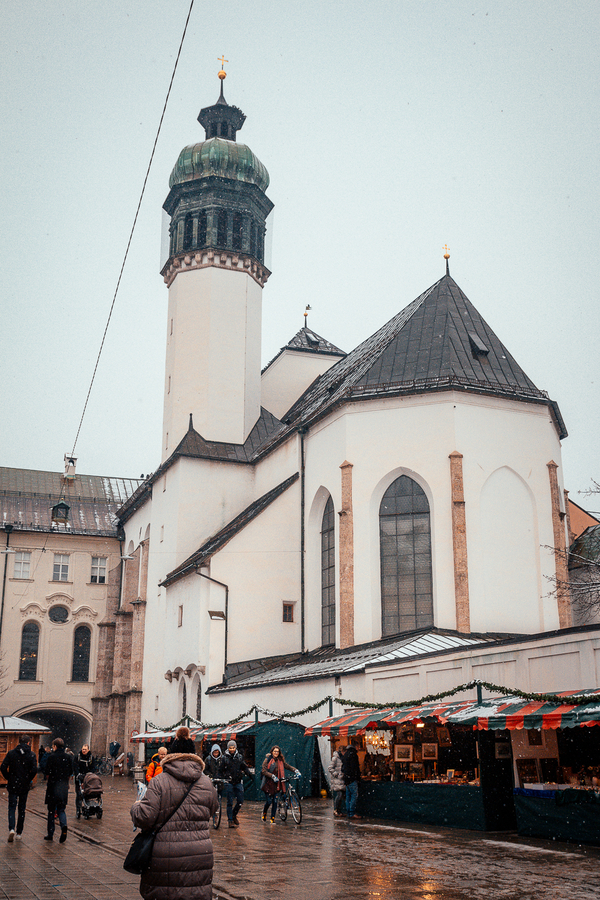 Que ver en Innsbruck La iglesia de la corte Hofkirche