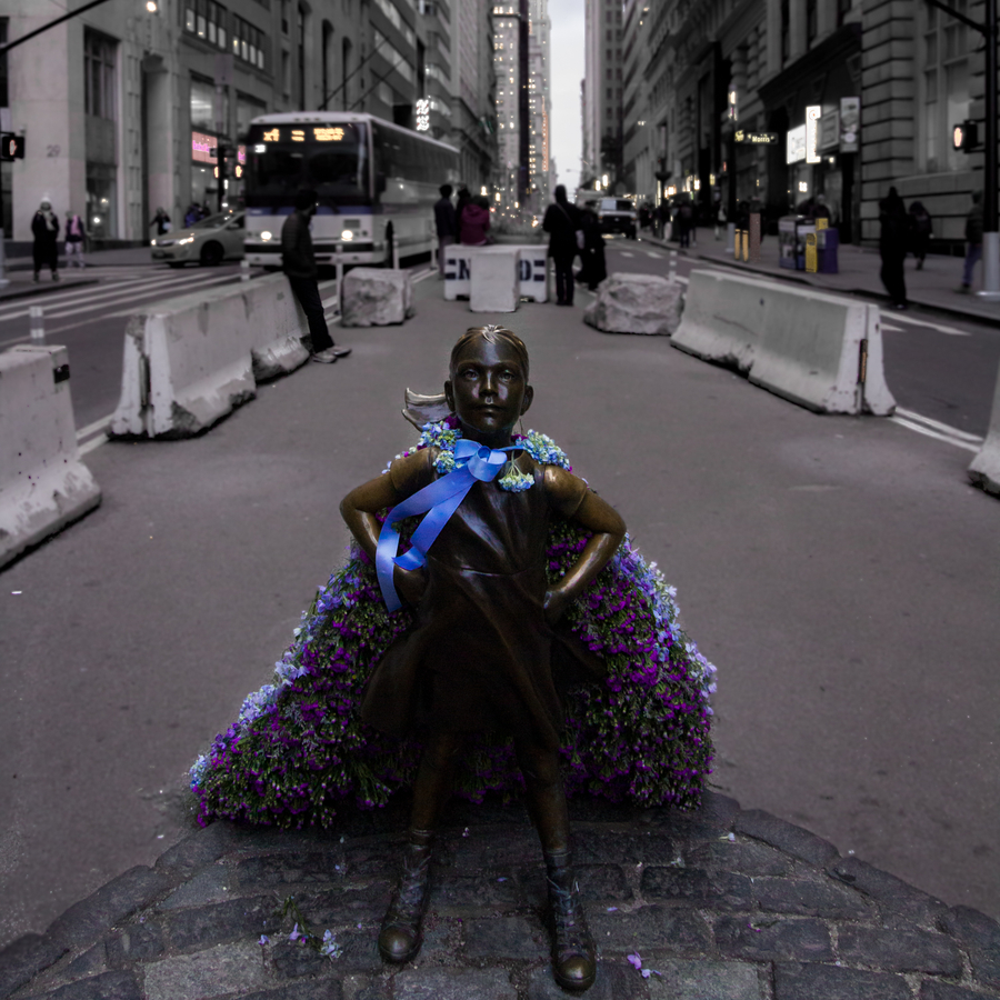 La niña sin miedo Nueva York