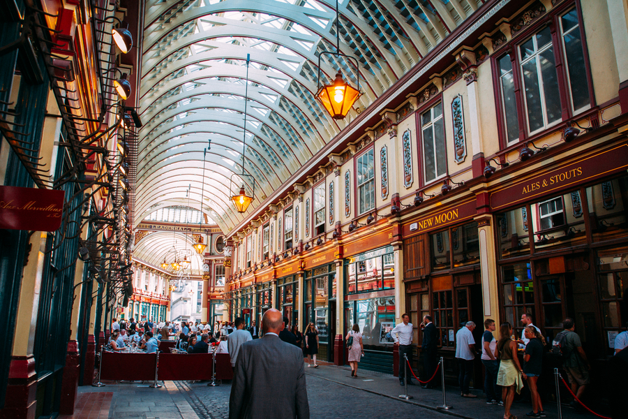 Leadehall Market en Londres