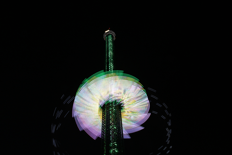 Light Painting en el Prater Light Painting en el Prater