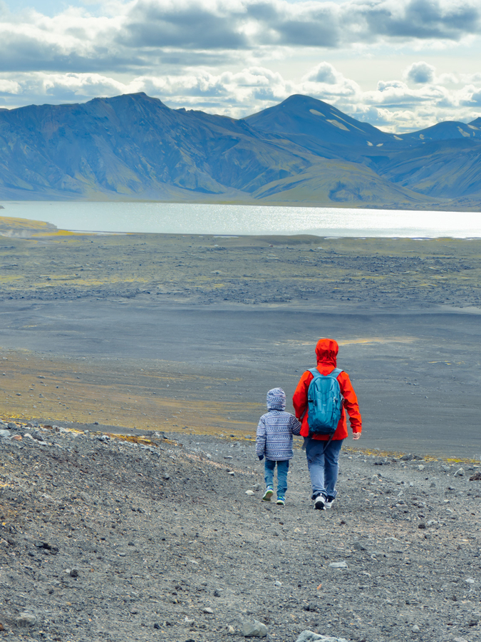 Ljotipollur en las Tierras Altas de Islandia