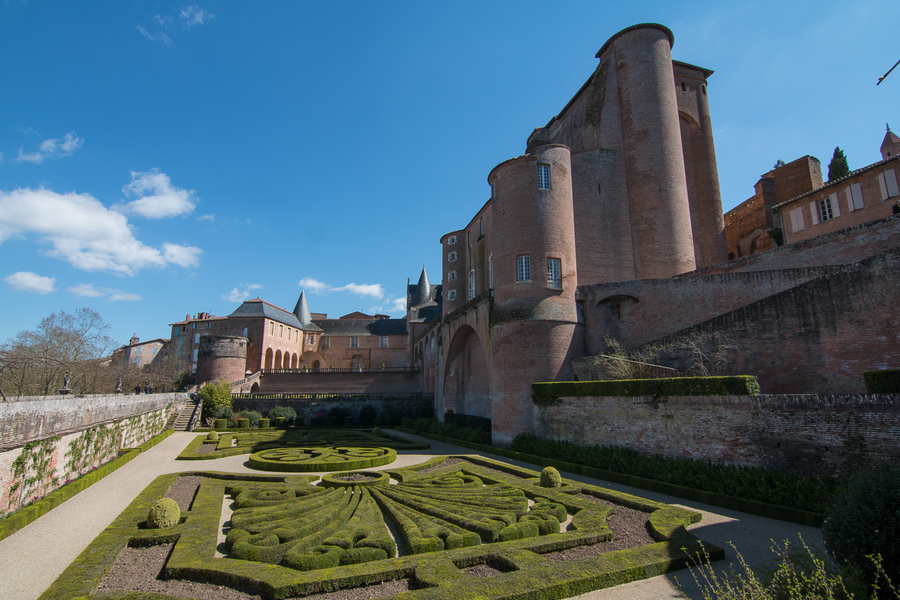 Los jardines de la abadia de Albi Los jardines de la abadia de Albi