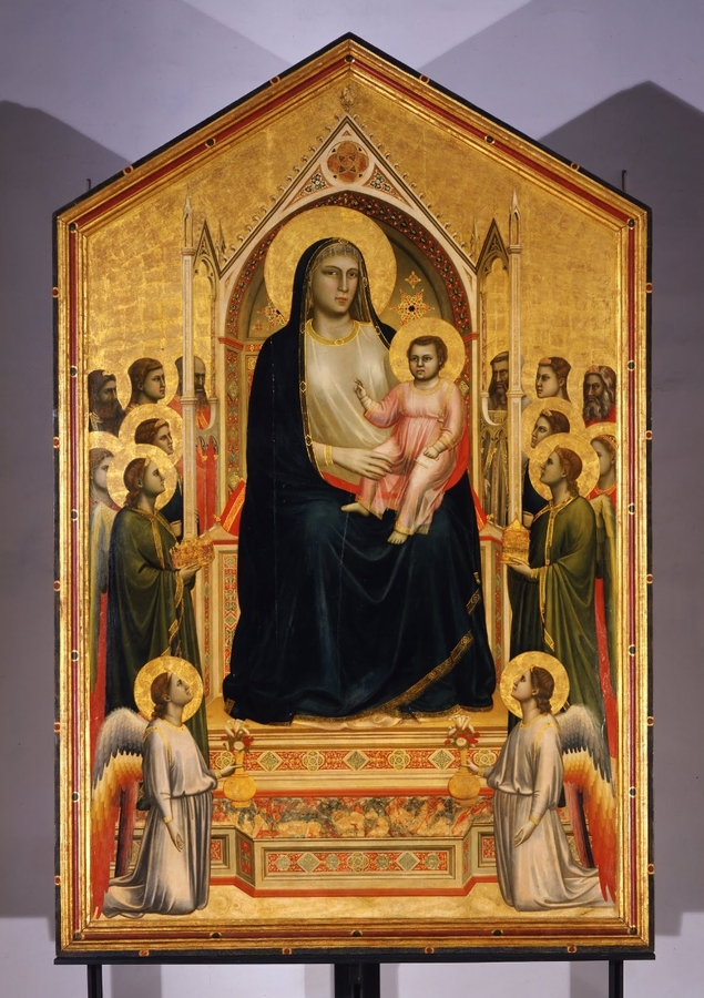 Ver la Madonna de Giotto al visitar la Galería de los Uffizi