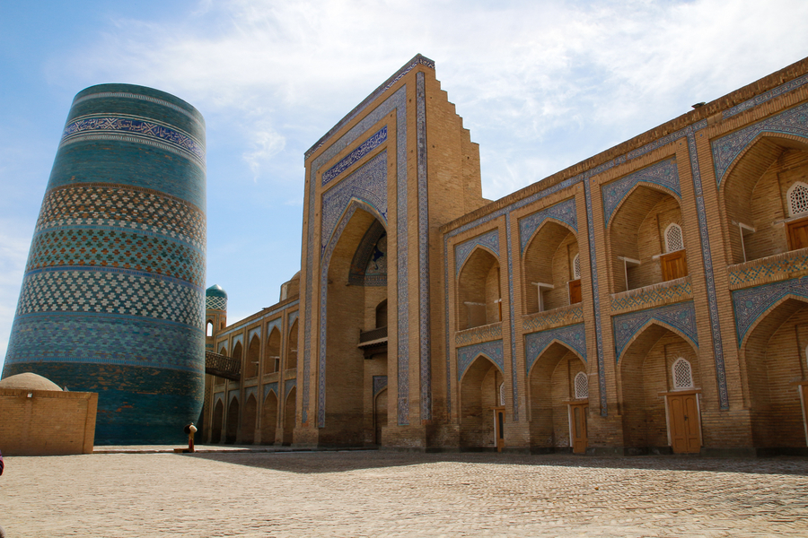 Madraza Mohammad Amin en Khiva Madraza Mohammad Amin en Khiva