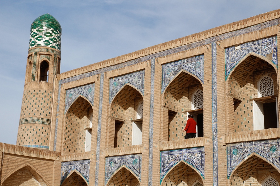 Madraza Muhammad Rahim Khan II en Khiva Madraza Muhammad Rahim Khan II en Khiva