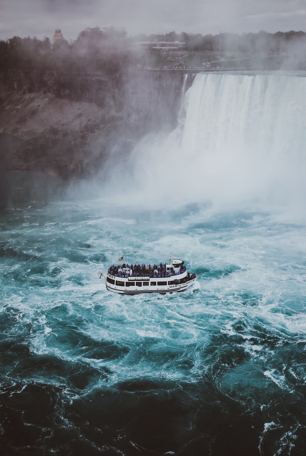 Maid of the Mist en las cataratas del niagara