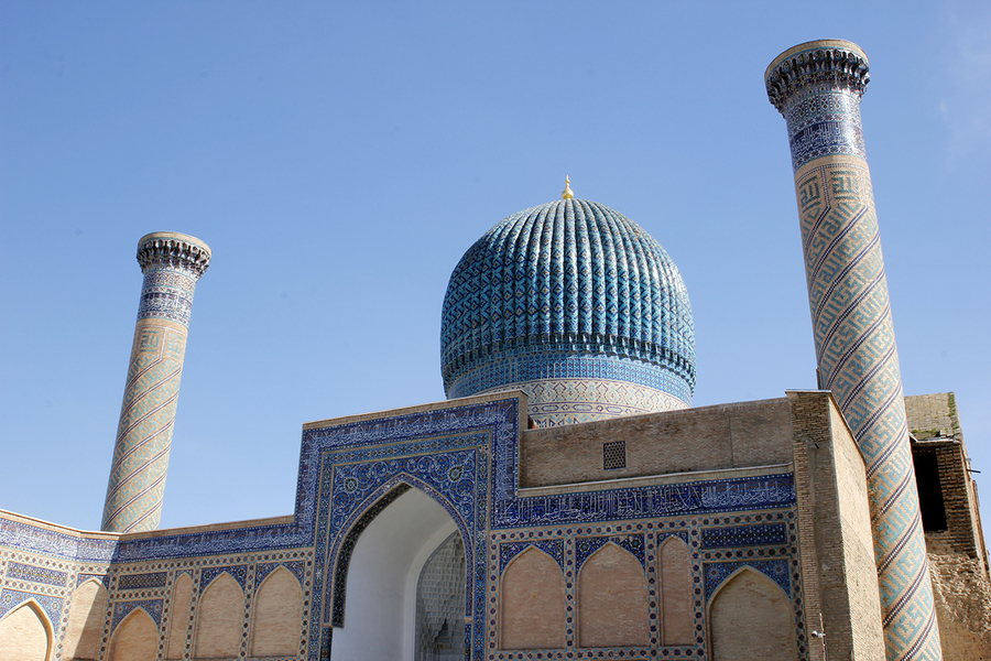 Mausoleo de Gur-i-Amir en Samarcanda Mausoleo de Gur-i-Amir en Samarcanda