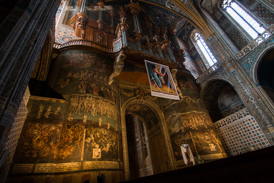 Mayor representacion medieval del juicio final