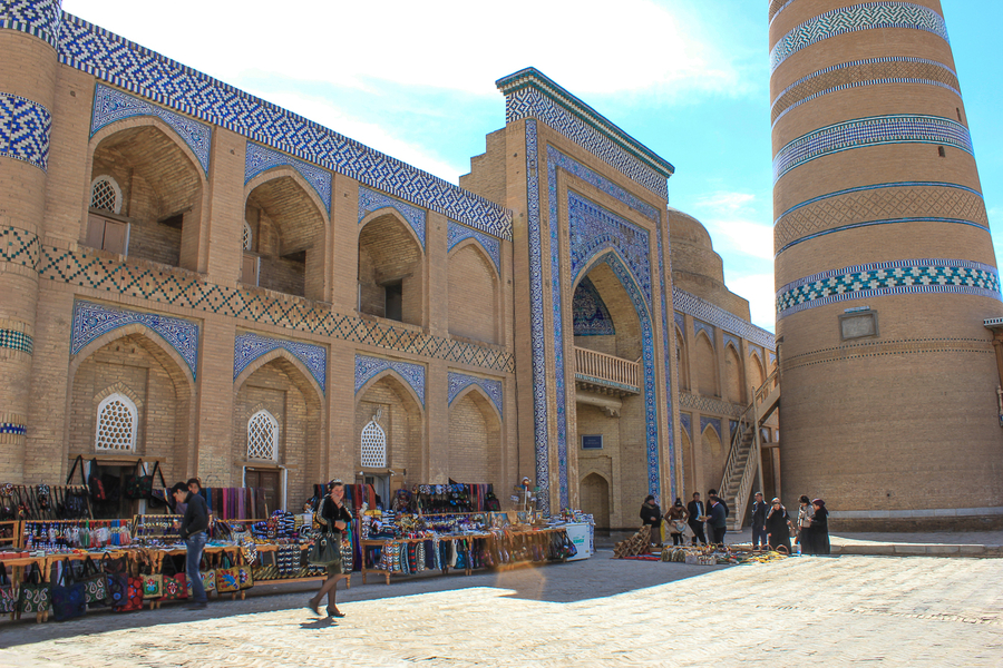 Mercadillo de Uzbekistan