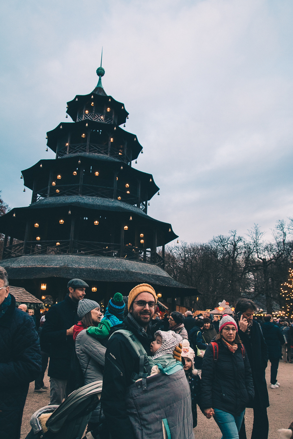 Mercado Navidad Englischer Garten