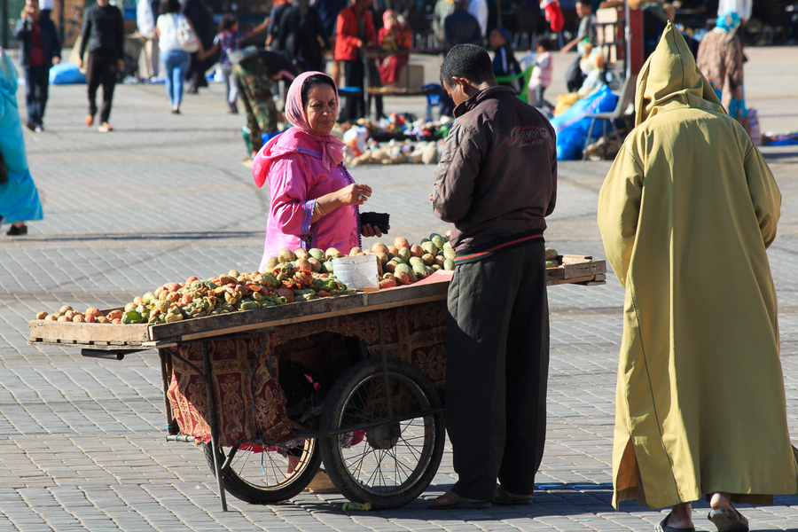 Higos chumbos en Meknes Higos chumbos en Meknes