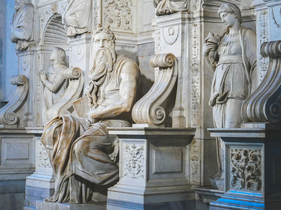 Moises de Miguel Angel en Roma