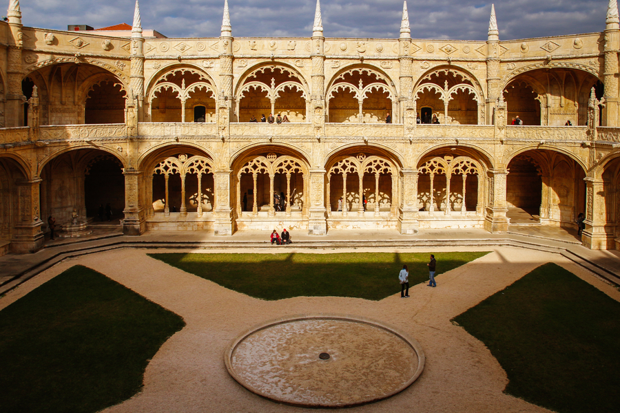 Monasterio dos Jeronimos en Lisboa