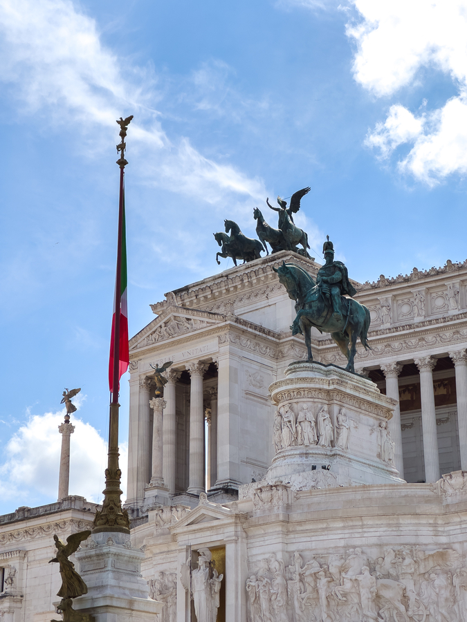Monumento a Vittorio Emmanuel II en Roma
