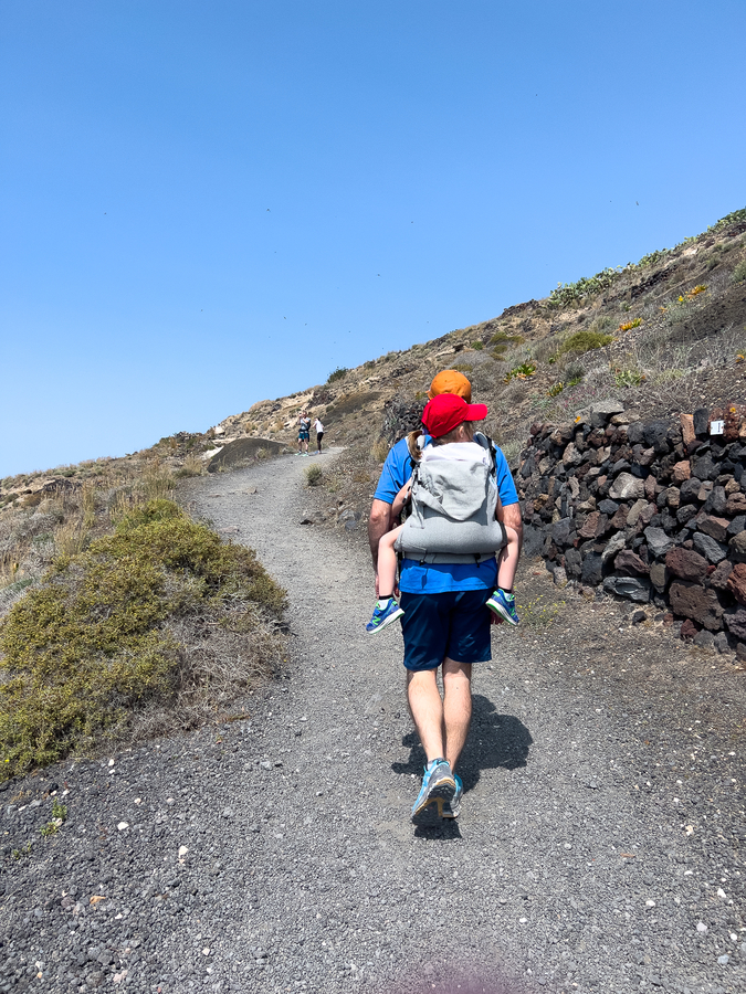 Moverse por Santorini