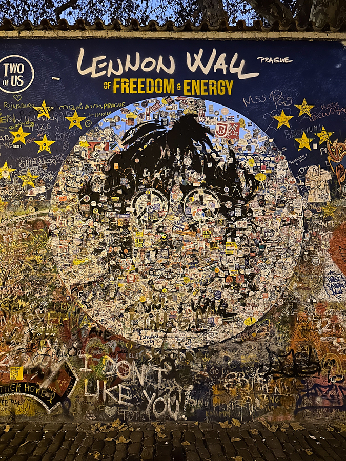 Muro de John Lenon en Praga en 5 días