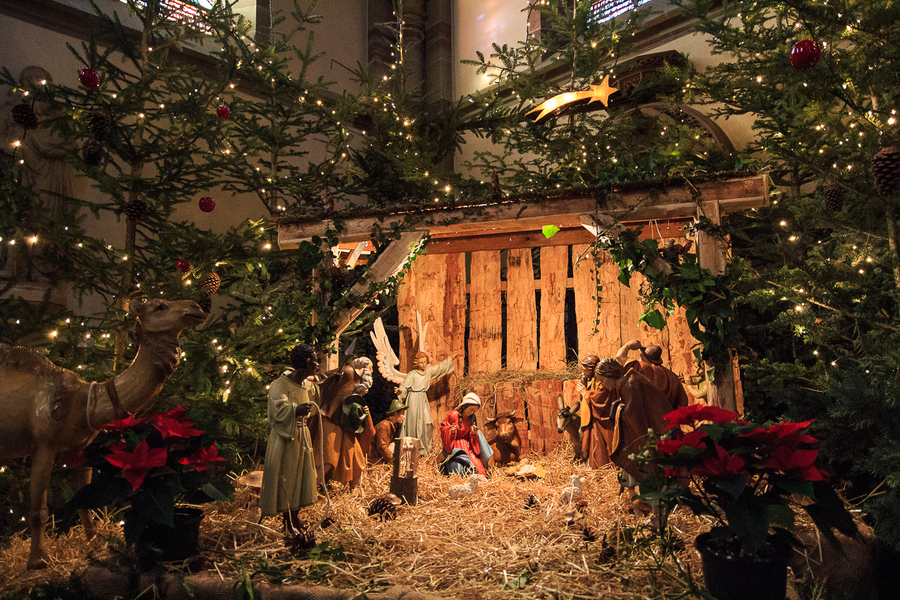 Pesebre en Saint Pierre et Paul en Obernai Pesebre en Saint Pierre et Paul en Obernai