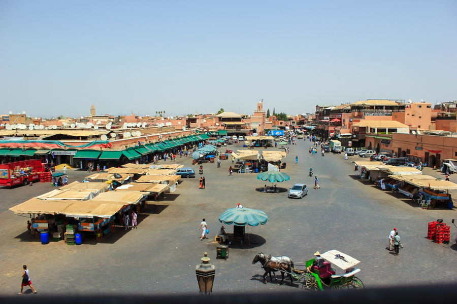 Operador movil en Marrakech