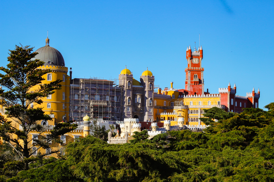Palacio da Pena en Sintra
