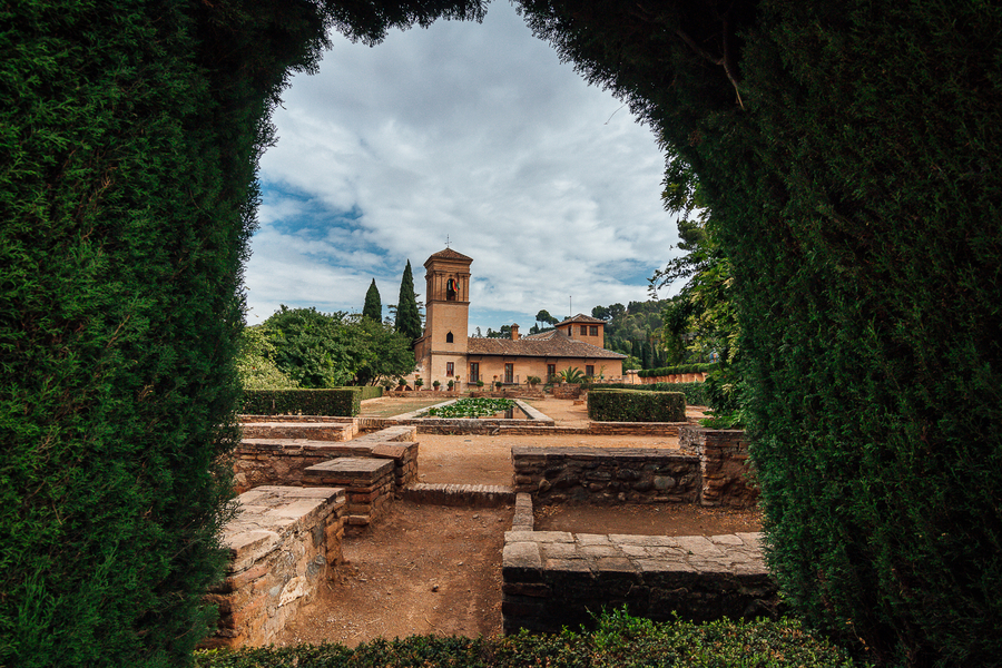 Palacio del Generalife en Granada
