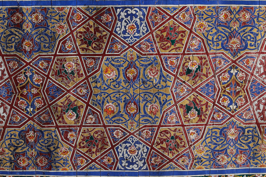 Palacio Tash Khauli en Khiva techos Palacio Tash Khauli en Khiva techos