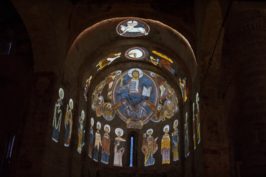 Pantocrator y apostoles