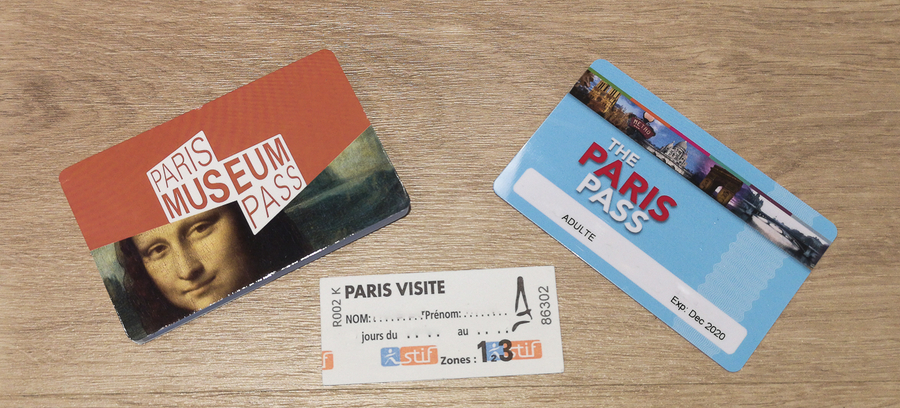 Paris Pass 3 tarjetas Paris Pass 3 tarjetas