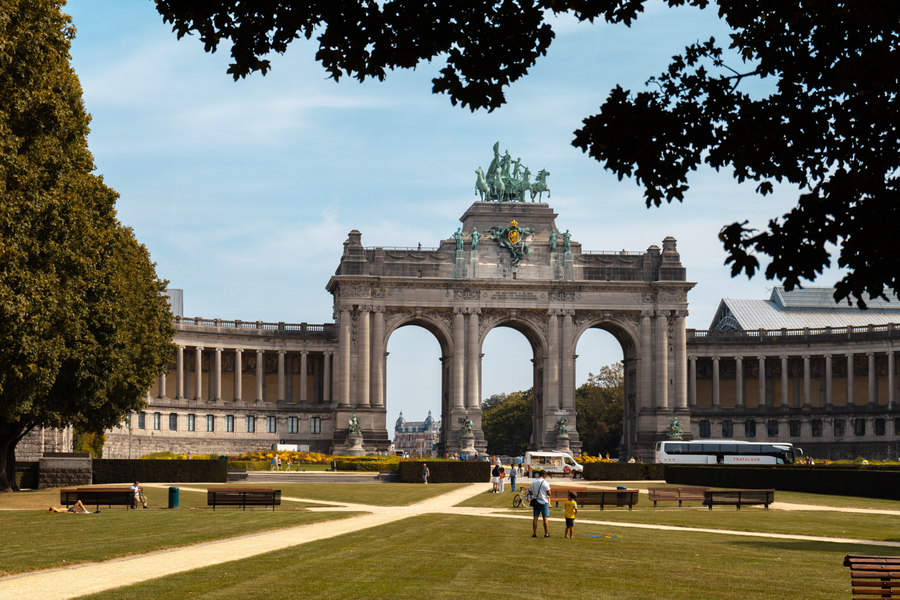 Parque del Cinquentenario en Bruselas