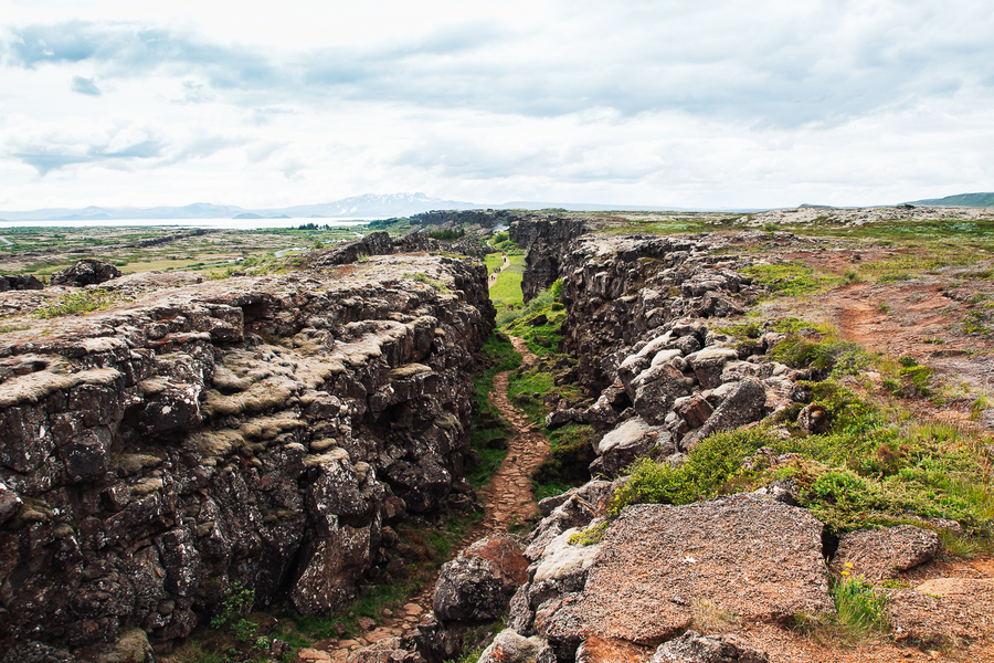 Parque nacional de Phingvellir en Islandia