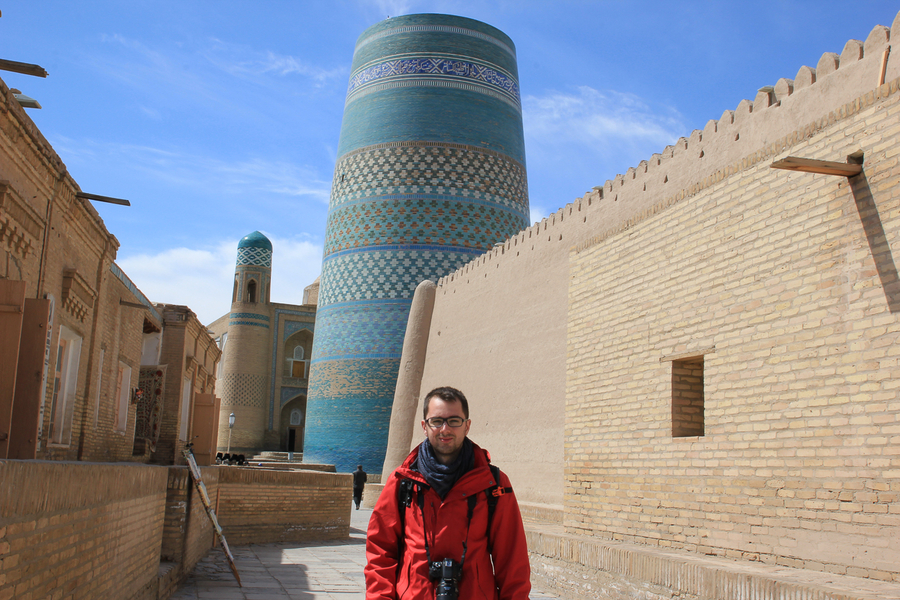 Paseando por las calles de Khiva Paseando por las calles de Khiva