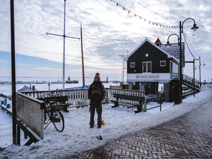 Paseo maritimo de Volendam