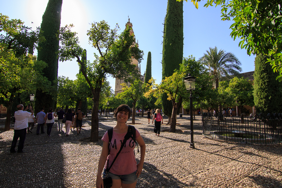 Patio de los naranjos de la mezquita de Cordoba