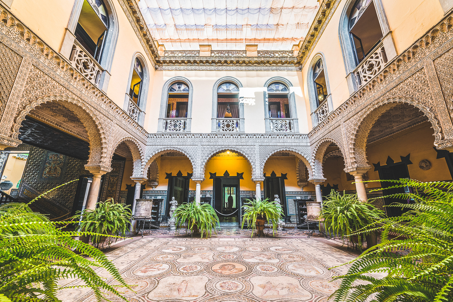 Patio del palacio de Lebrija