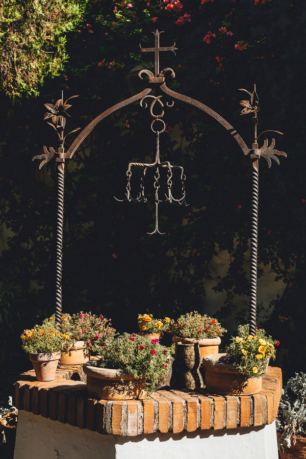 Patio del Pozo en el Palacio de Viana