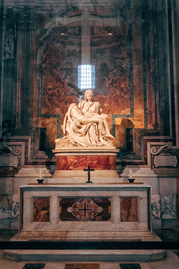 Piedad de Miguel Angel Que ver en el Vaticano